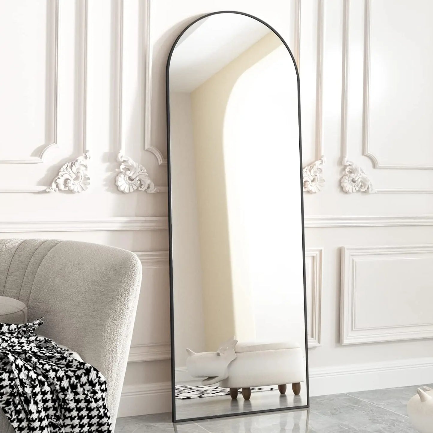 65"x24" Full Length Mirror | Free Standing & Wall-Mounted