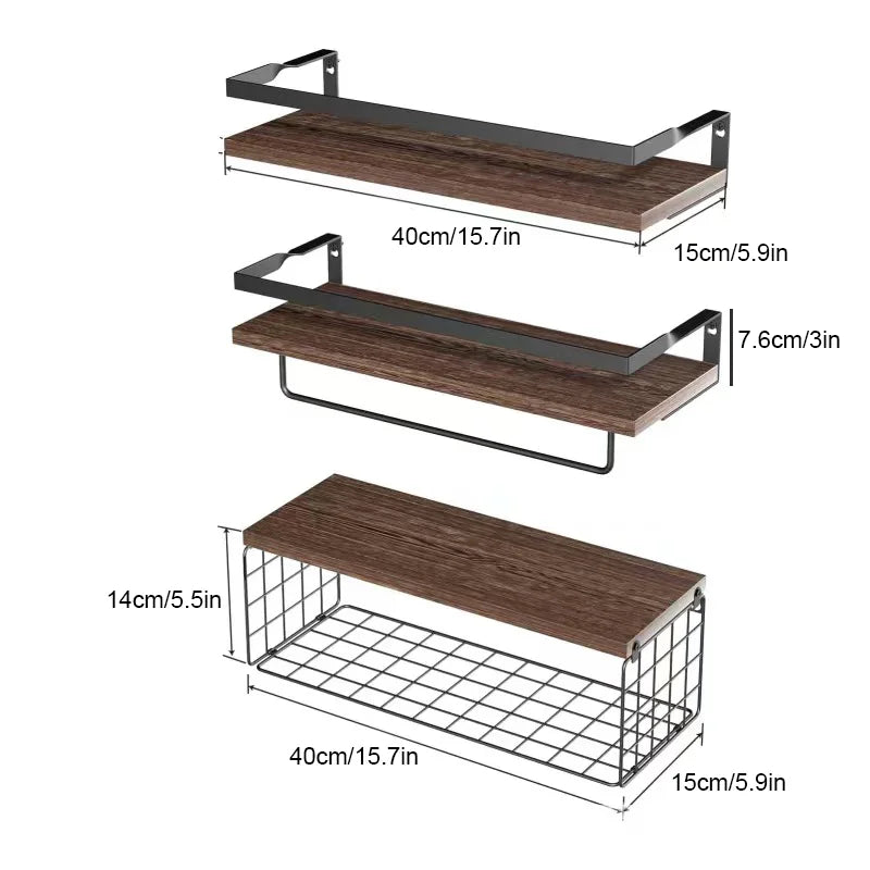 4pcs Floating Shelf,