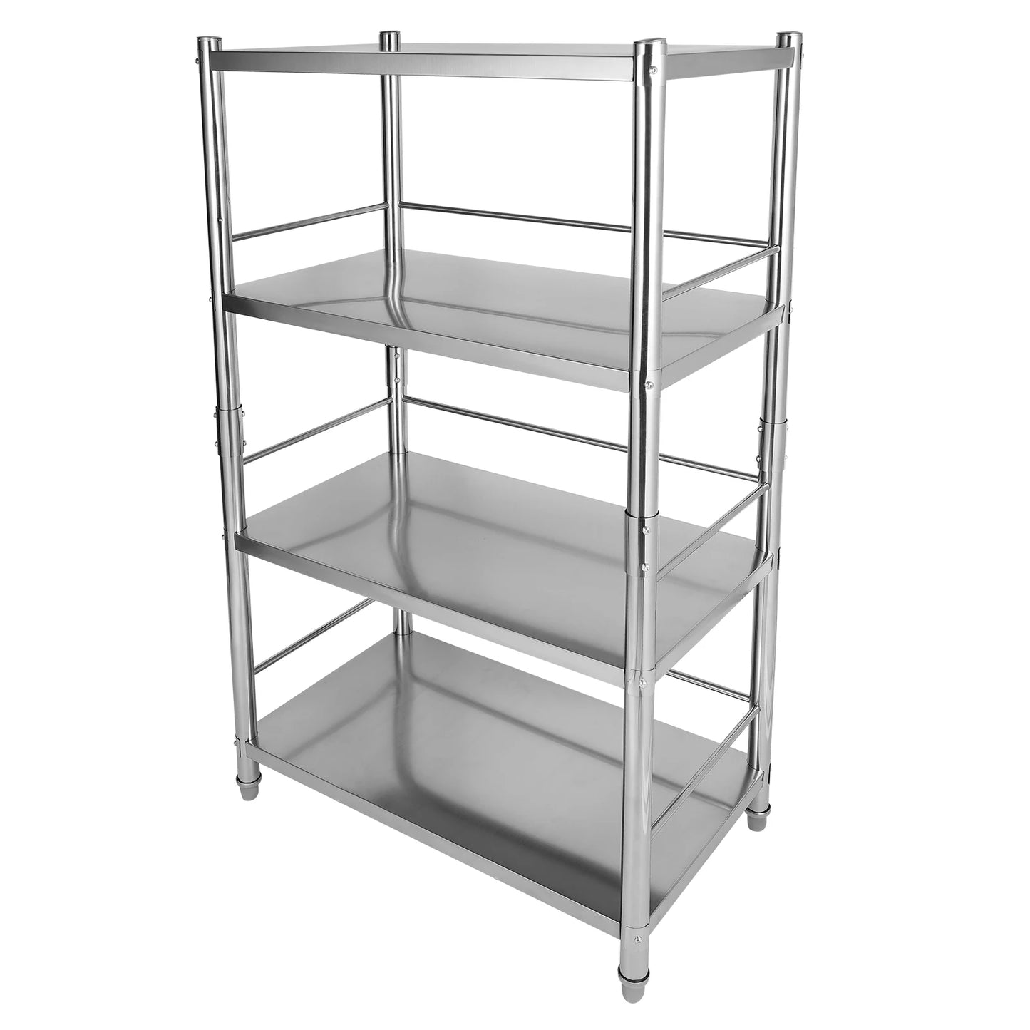 Heavy Duty Stainless Steel Shelving, 200 lbs Load Capacity
