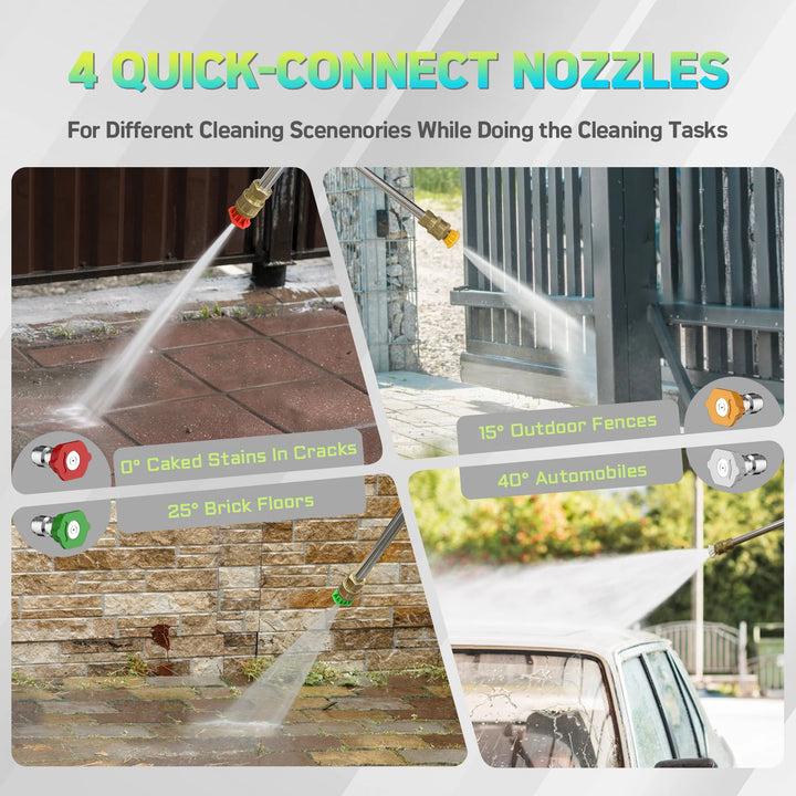 Electric Power Washer Adjustable Pressure