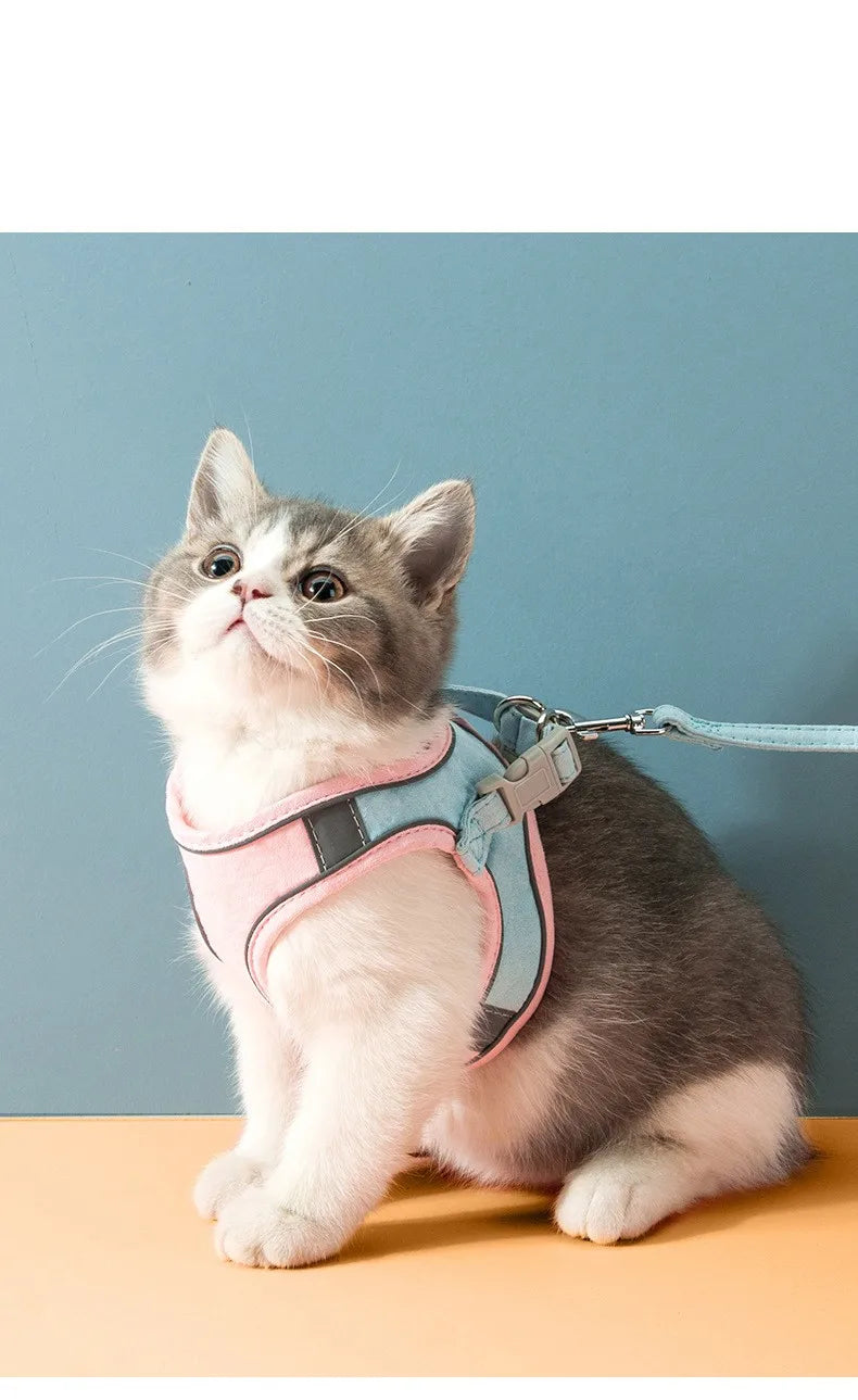 Pet Leash Cat Universal Chest Harness Dog Walking