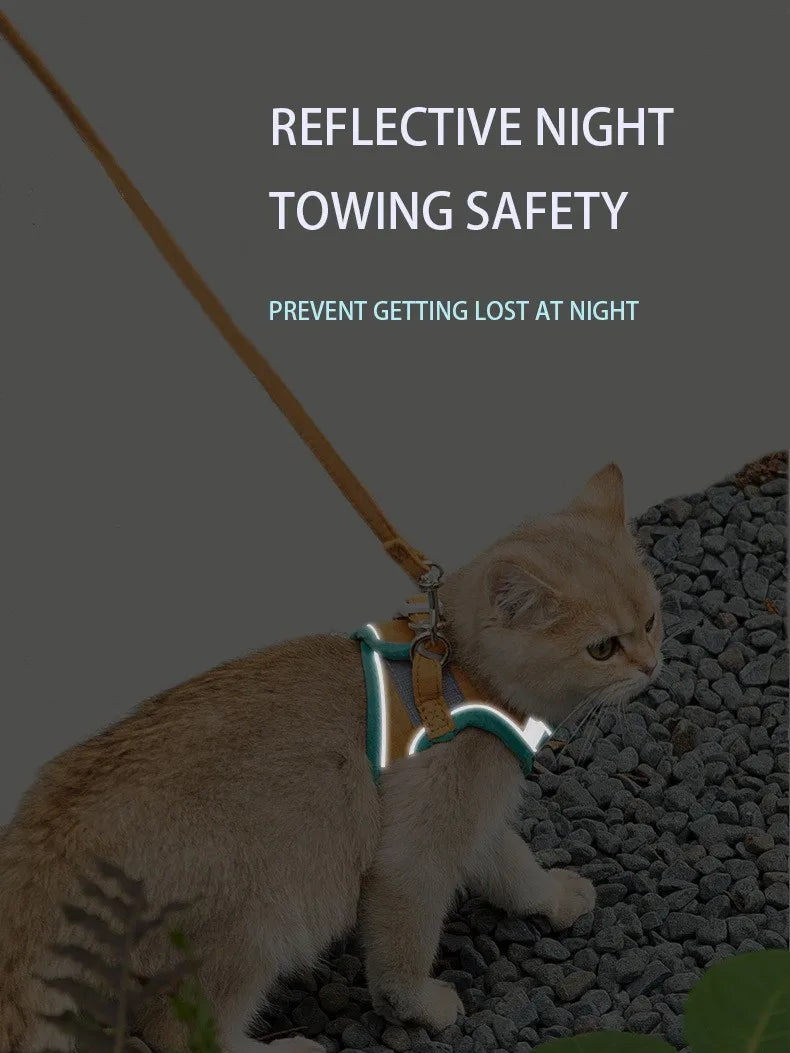 Pet Leash Cat Universal Chest Harness Dog Walking