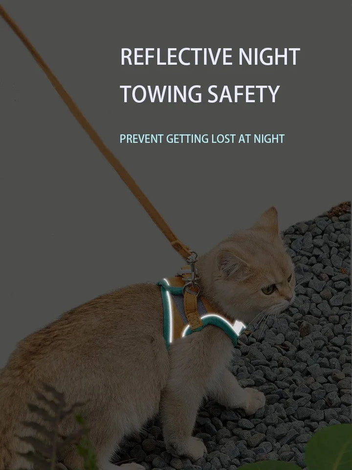 Pet Leash Cat Universal Chest Harness Dog Walking