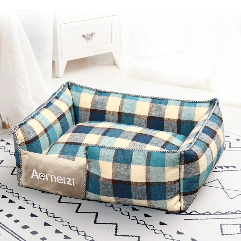 Big Dog Bed Removable Pet Sofa Bed For Small Medium Big Dogs Washable Cat House Mats Soft Pet Sleeping Beds Dog Accessories