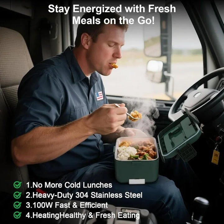Electric Lunch Box , 12-Layer, Large Heated Lunch Box