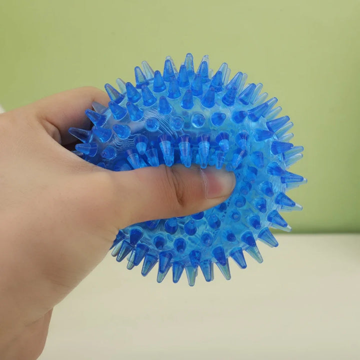 Squeaky Puppy Big Dog Ball Toys for Small Medium Dogs Clean Teeth Pet Chew Toy French Bulldog Corgi mascotas Playing Accessories