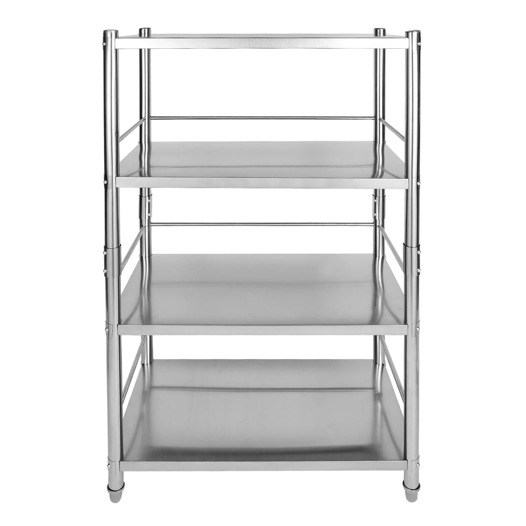 Heavy Duty Stainless Steel Shelving, 200 lbs Load Capacity