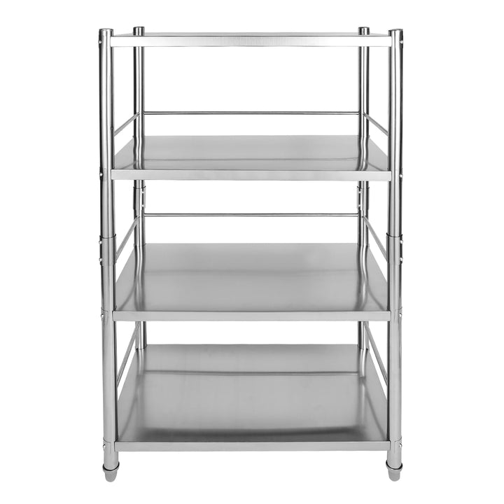 Heavy Duty Stainless Steel Shelving, 200 lbs Load Capacity