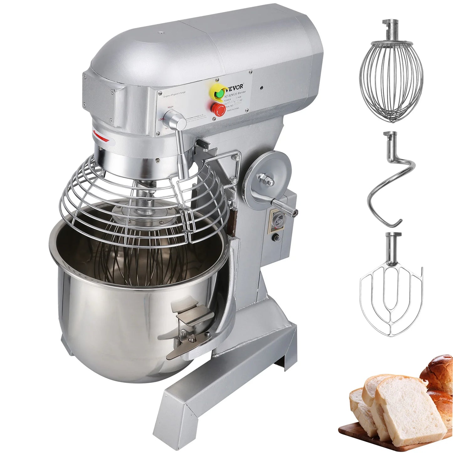 Electric Dough Machine Stainless Steel Commercial Food Stand