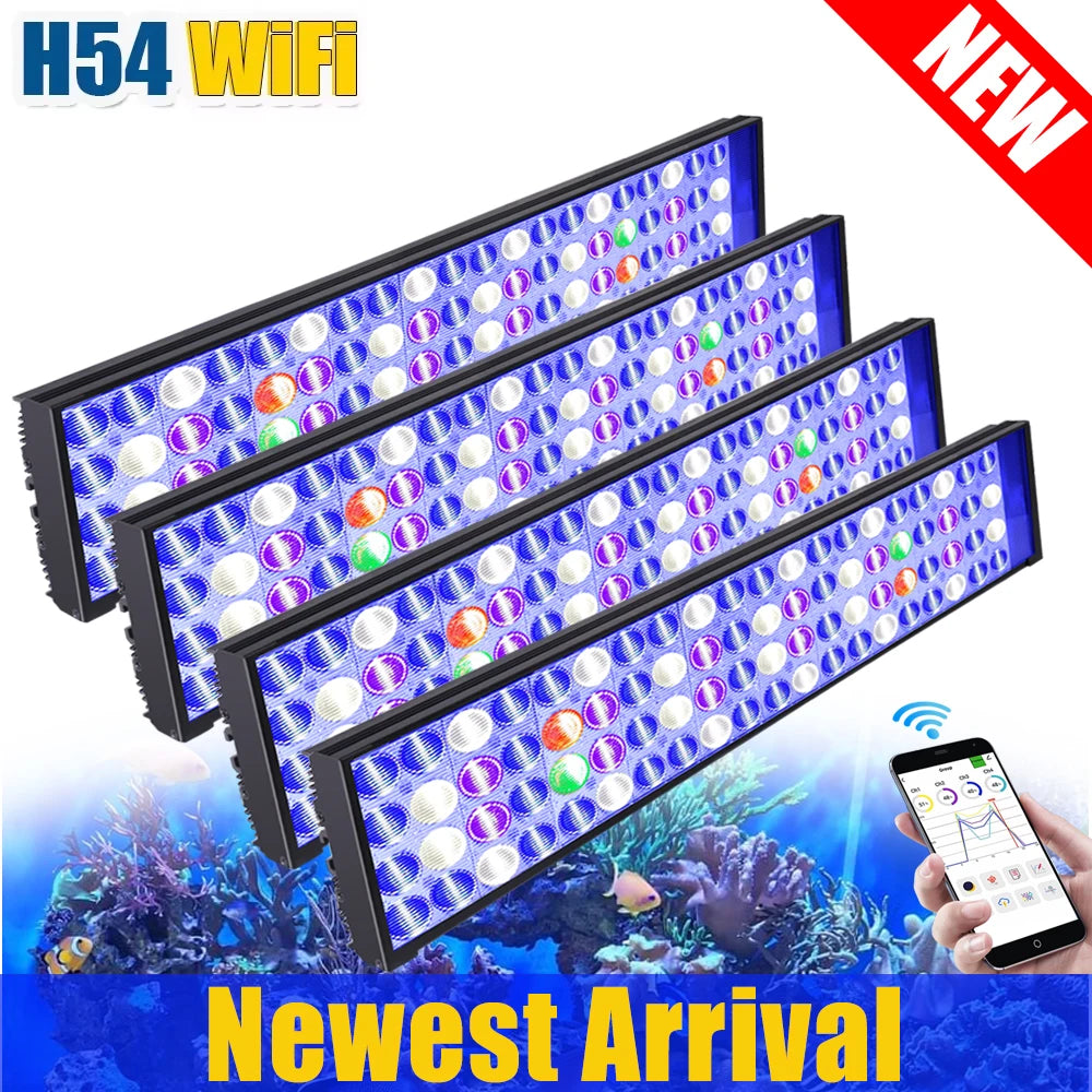 WiFi LED Full Spectrum Marine Aquarium Lamp