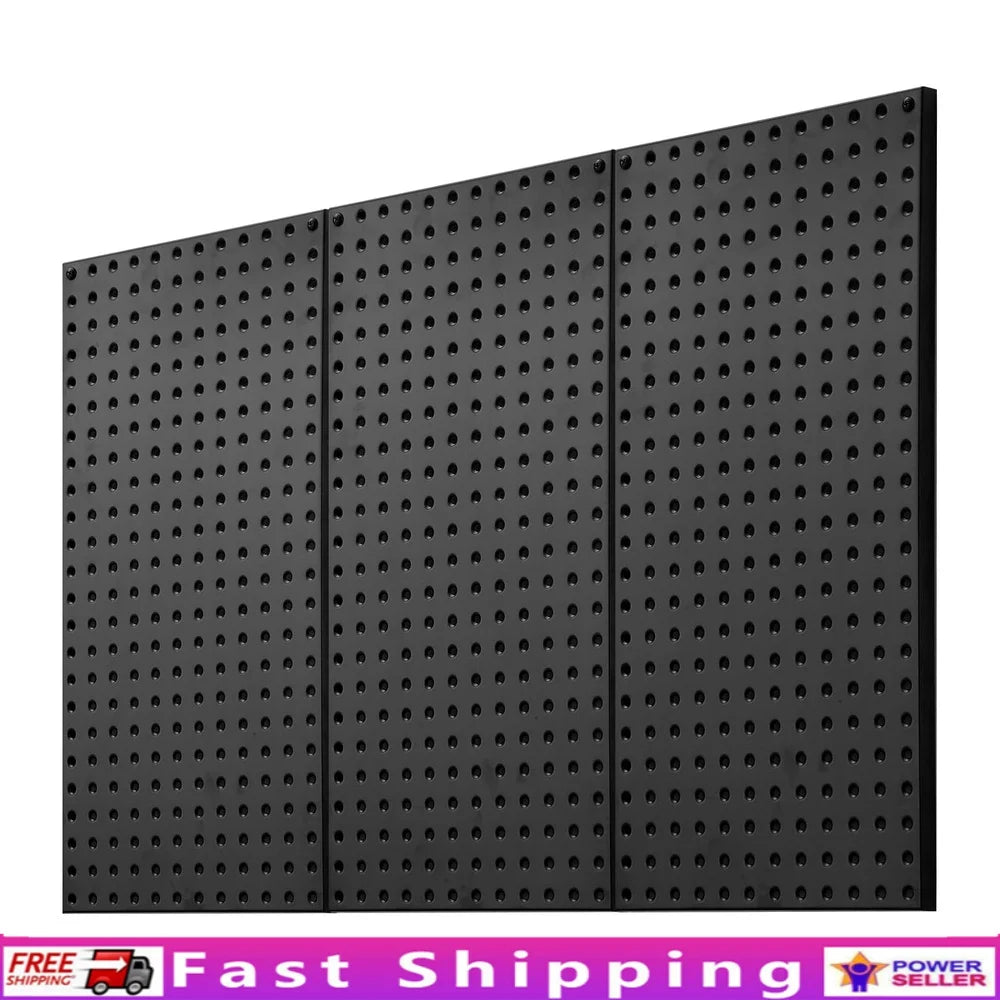 Metal Pegboard Wall Panels Workshop Easy Installation