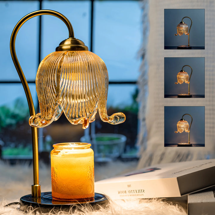 Warm Candle Lamp French Retro Bedroom