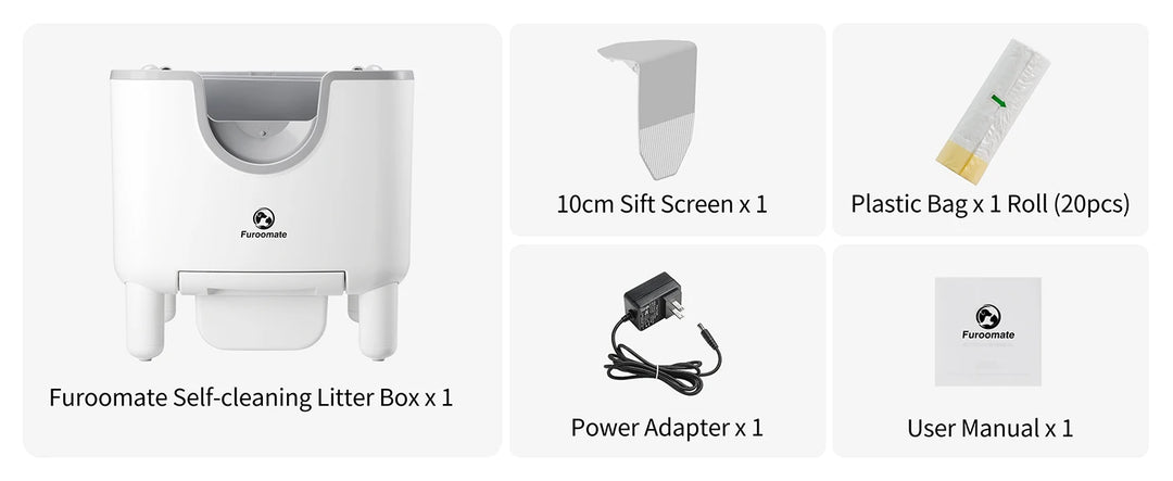 F6 Self-Cleaning Automatic Cat Litter Box