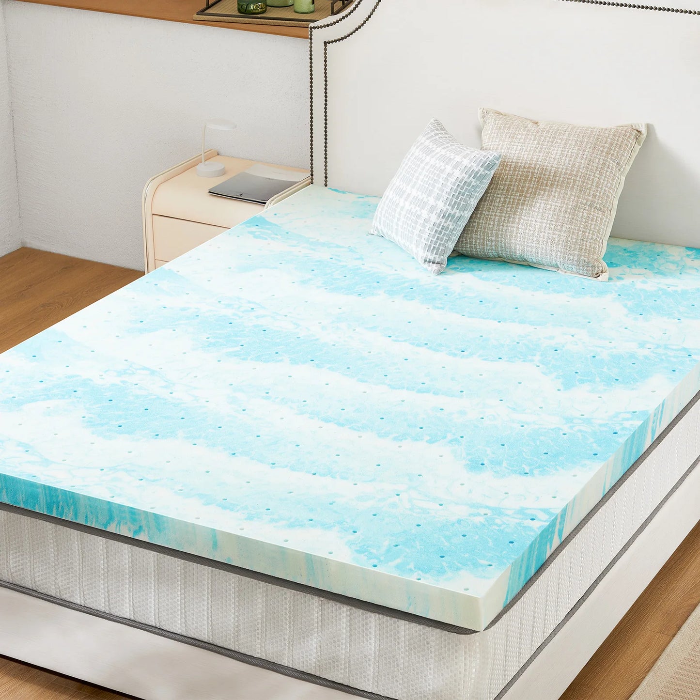 Memory Foam Mattress Topper Cooling Mattress Breathable