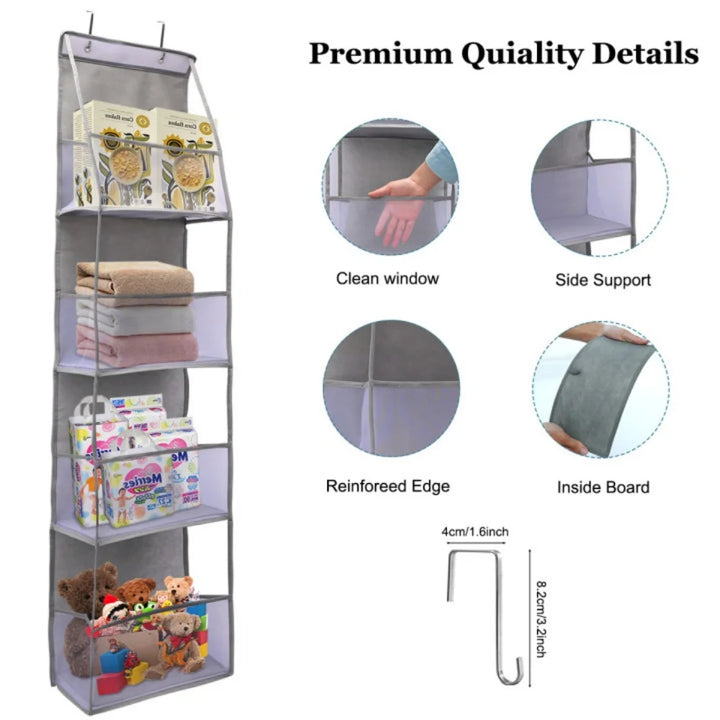 Over The Door  Hanging Storage Organizer