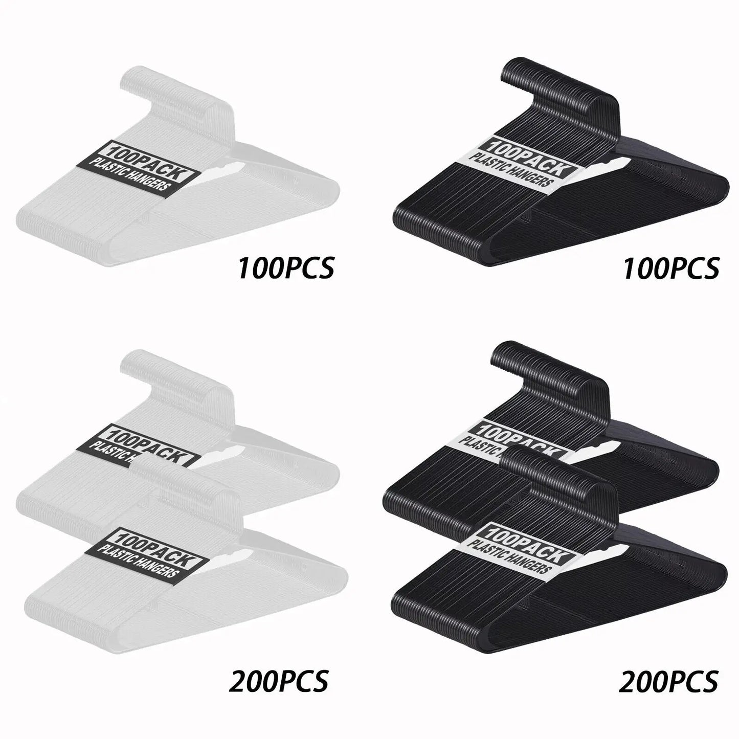 100/200 Clothes Hangers Shirt Suit