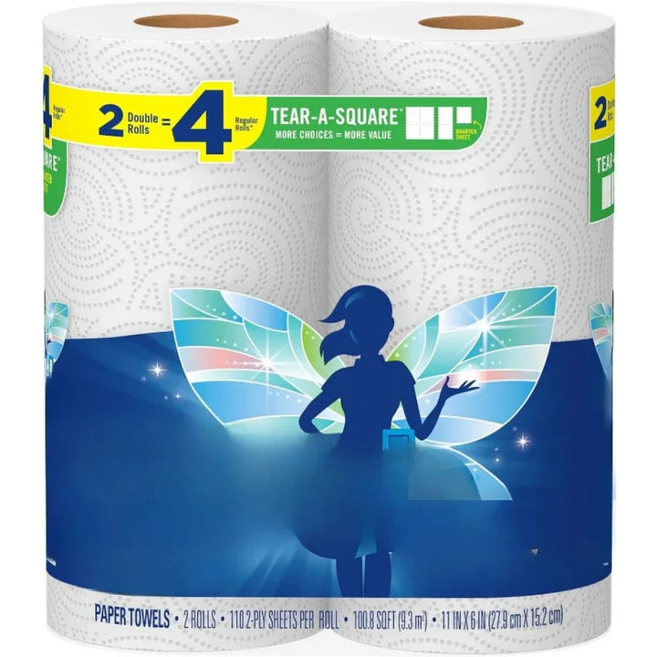Paper Towels, 2 Double Rolls
