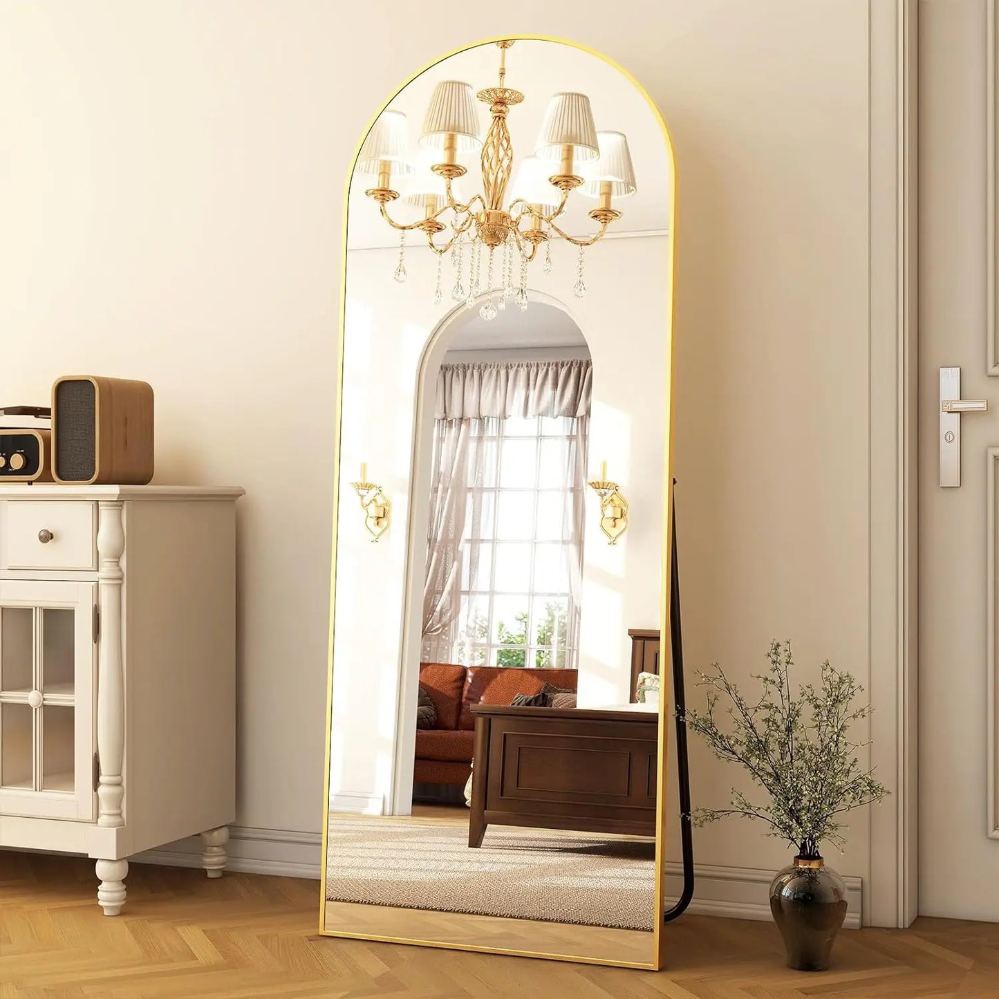 65"x24"  Full Length Mirror | Free Standing & Wall-Mounted