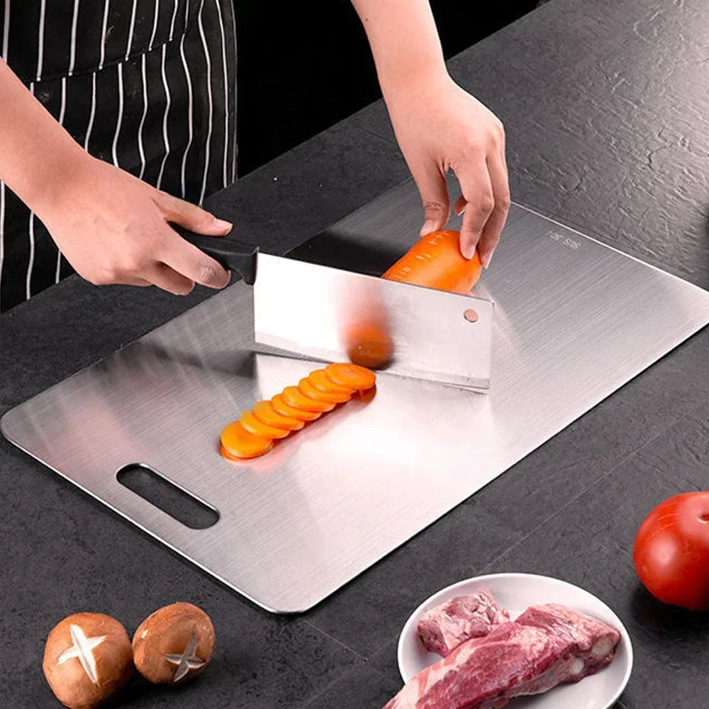 Stainless Steel Cutting Board - Vegetables, Meat,