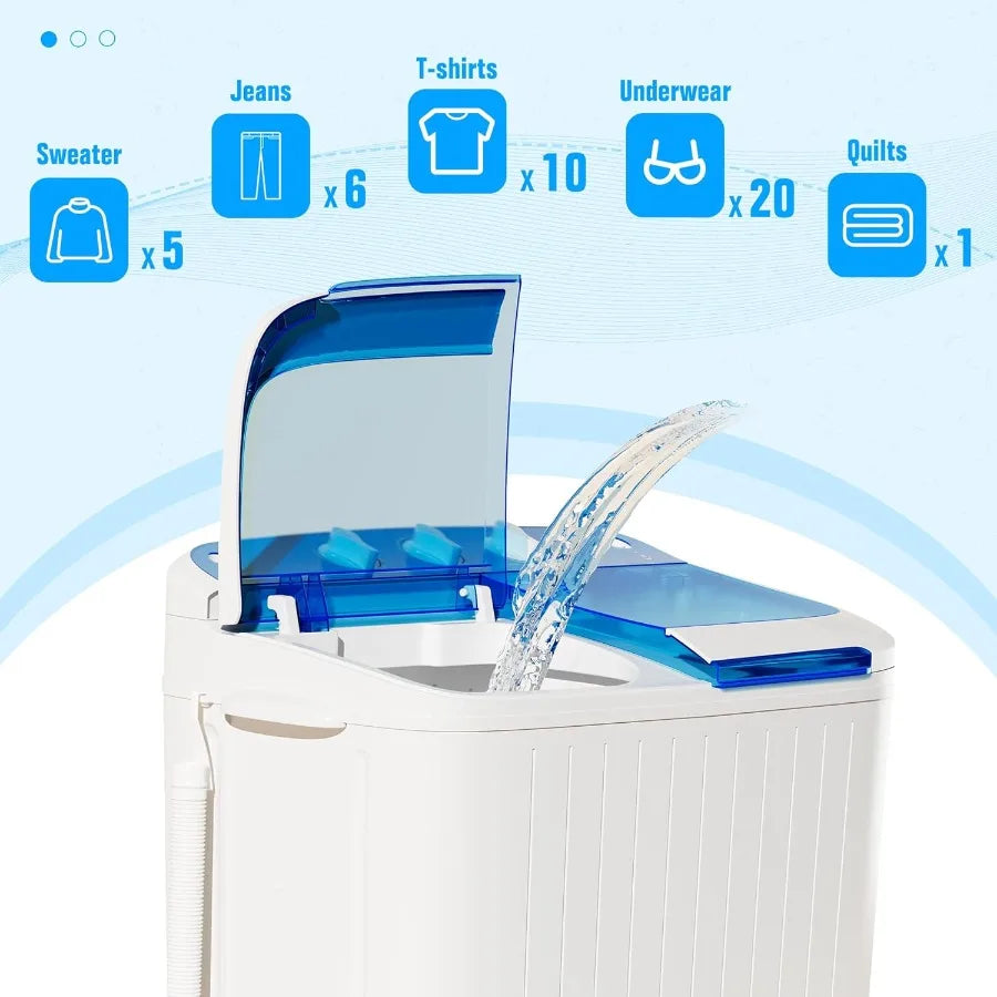Portable Twin Tub Washing Machine