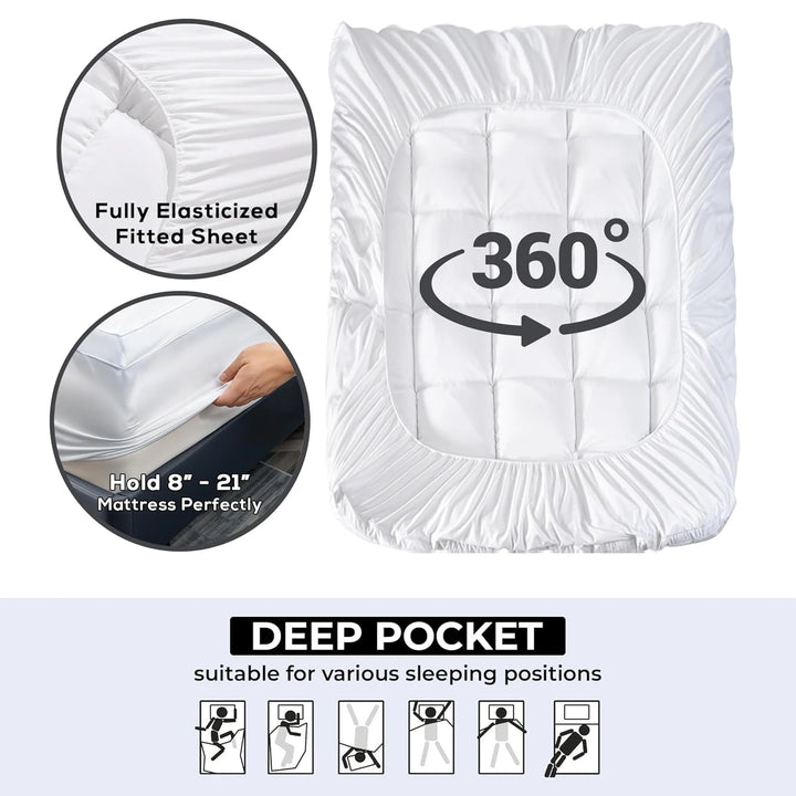 Futon  3" Thick Foldable Topper, Pillow Bed Sofa