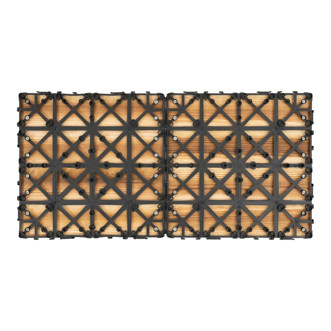12''x12'' 36Pcs Patio Deck Tiles Interlocking ,Indoor & Outdoor Waterproof