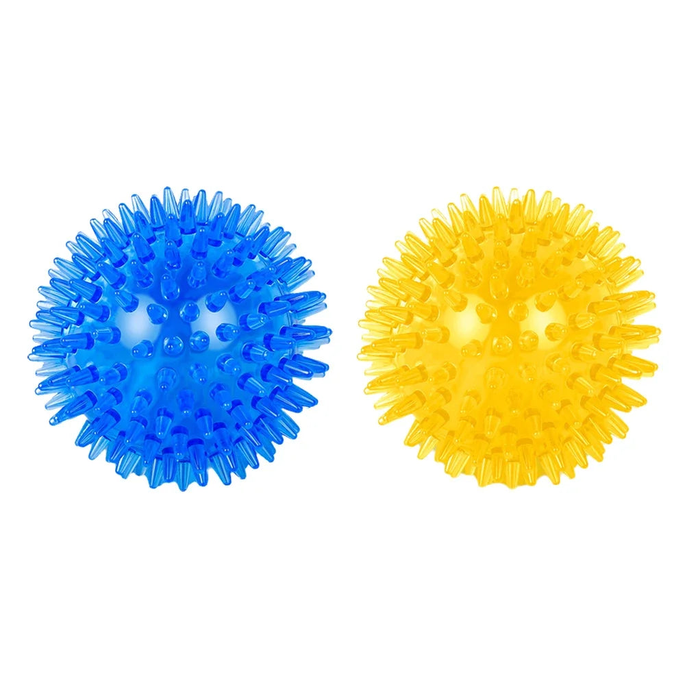 Squeaky Puppy Big Dog Ball Toys for Small Medium Dogs Clean Teeth Pet Chew Toy French Bulldog Corgi mascotas Playing Accessories