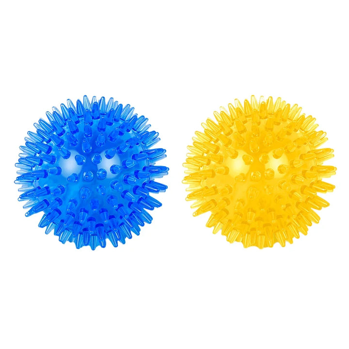 Squeaky Puppy Big Dog Ball Toys for Small Medium Dogs Clean Teeth Pet Chew Toy French Bulldog Corgi mascotas Playing Accessories