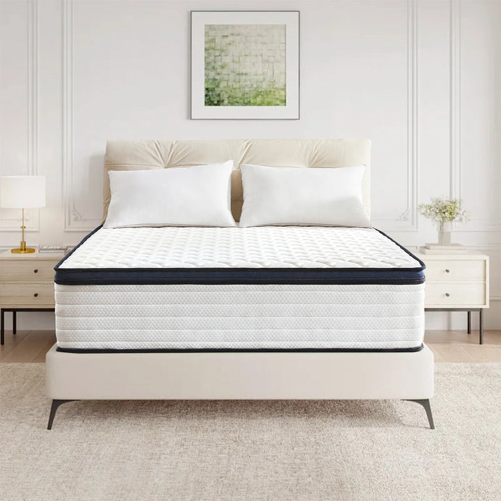 Queen Size Mattress Gel Memory Foam Pressure Relief,