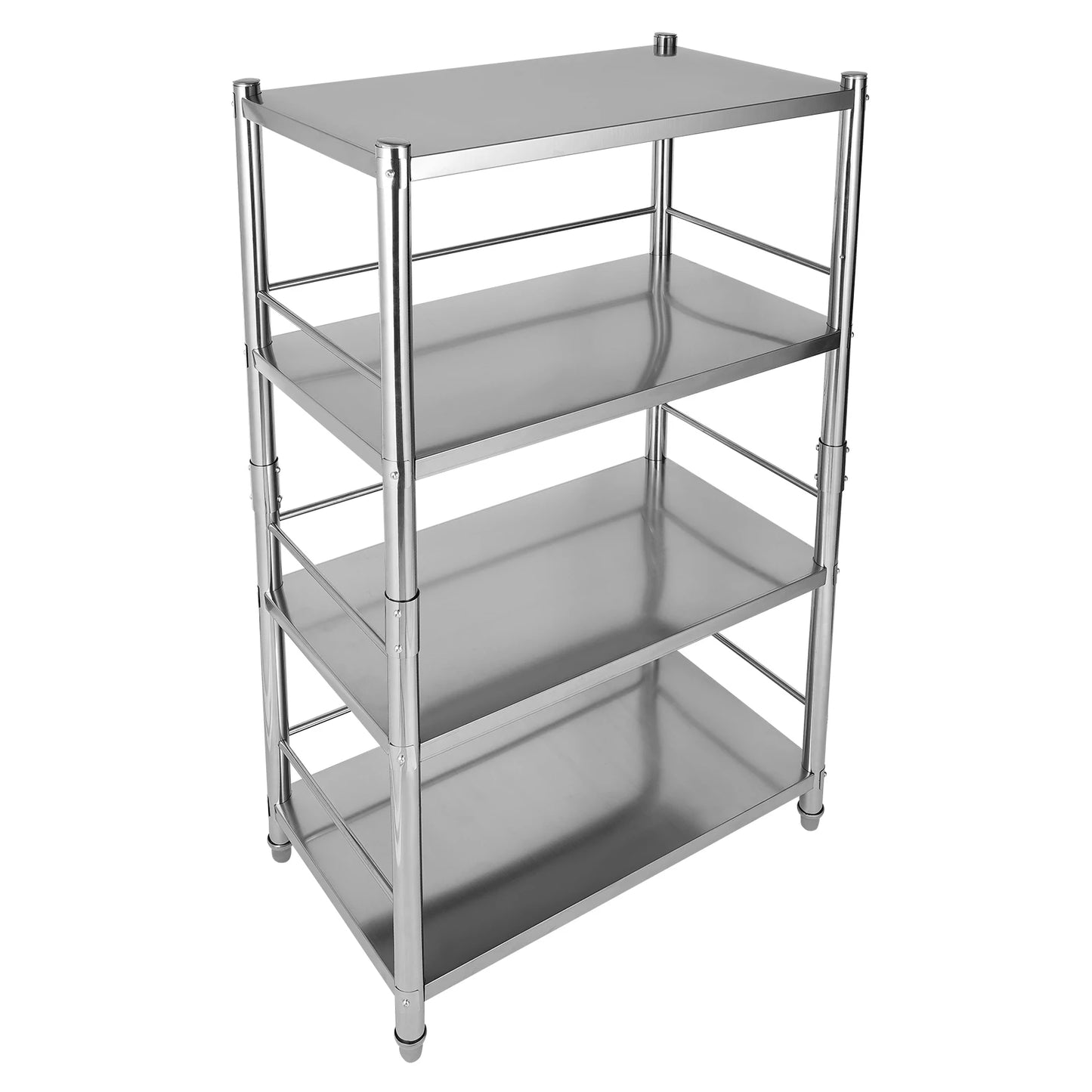 Heavy Duty Stainless Steel Shelving, 200 lbs Load Capacity