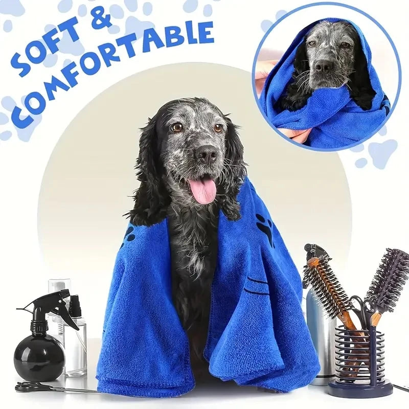 Dog Towels - Quick Dry, Absorbent & Grooming Towels