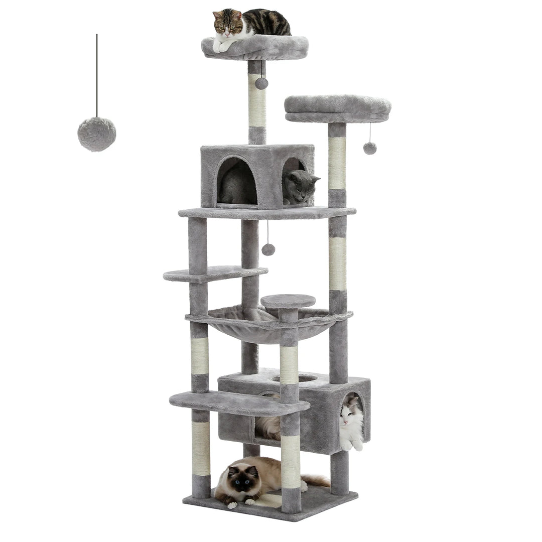 Large Cat Tree  for Indoor Cats  Scratching