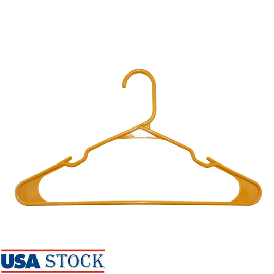 Plastic Notched Hangers Laundry Room Organization
