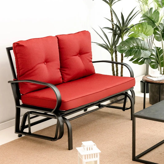 Glider Bench Porch Loveseat Swing Rocking Chair