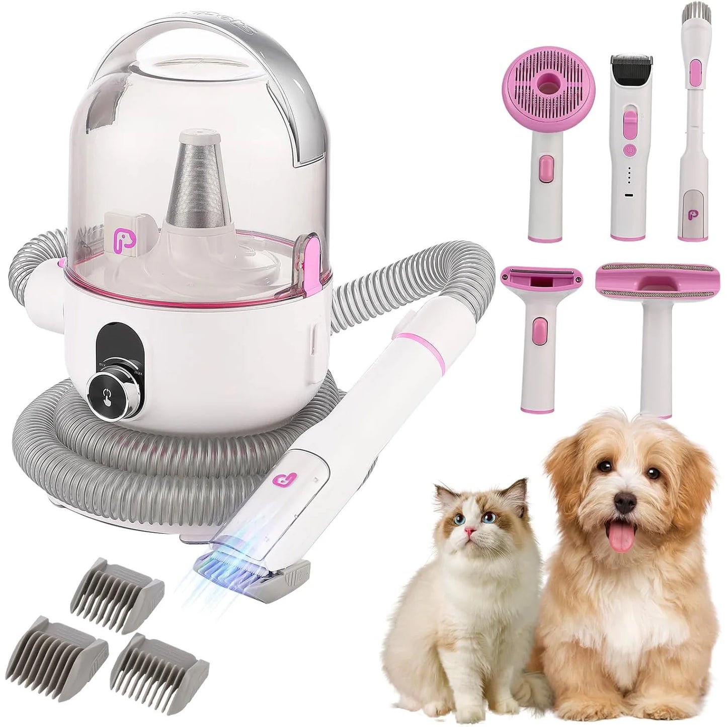 Pet Grooming Kit  with 5 Grooming Tools For Pets
