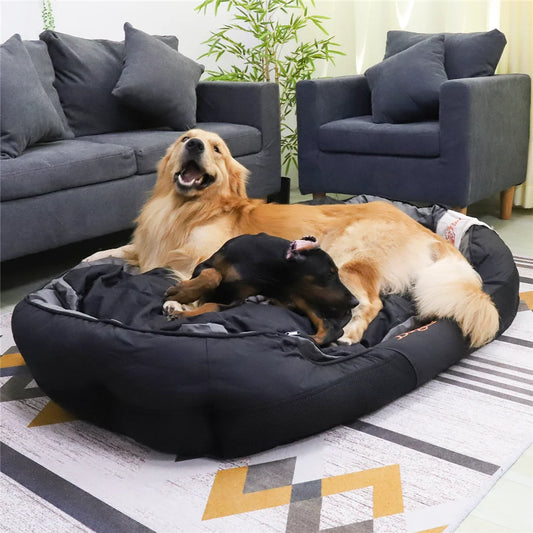 Dog Bed Pet Kennel Cushion with Removable Cushion