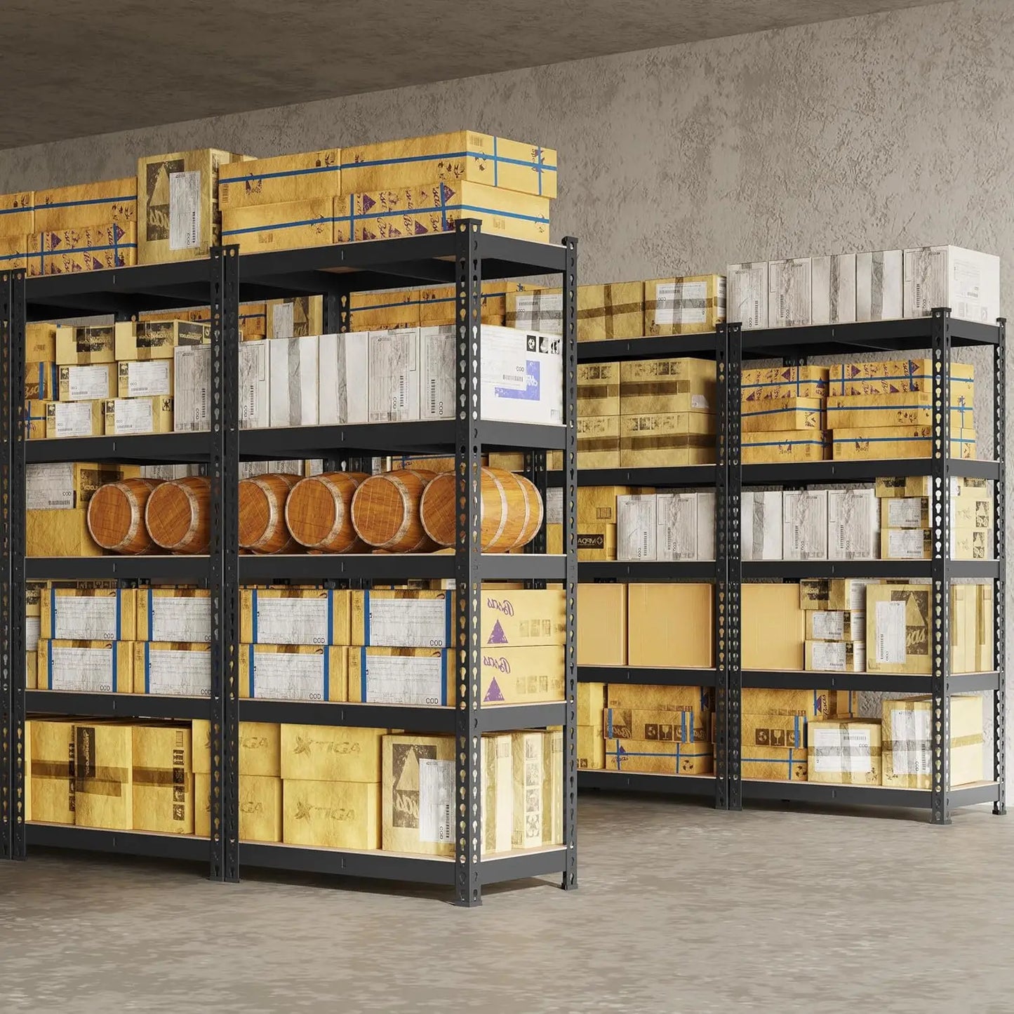 Storage Shelves, 5 Tier Heavy Duty   Garage Pantry