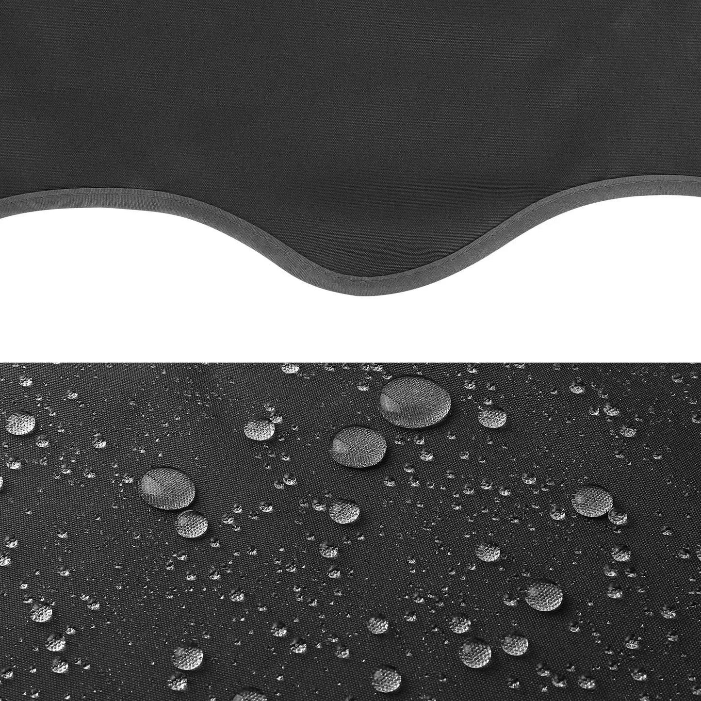 Awning Retractable UV50+ Garden Sun Protection with Hand Crank