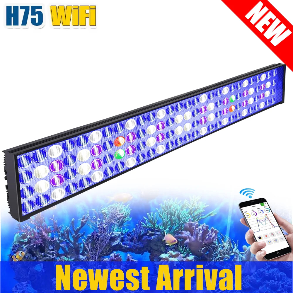 WiFi LED Full Spectrum Marine Aquarium Lamp