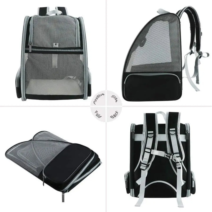 Pet Cat Carrier Bag Outdoor Travel Backpack for Cats Small Dogs Foldable portable Breathable Backpack for Cat Dog Pet Supplies