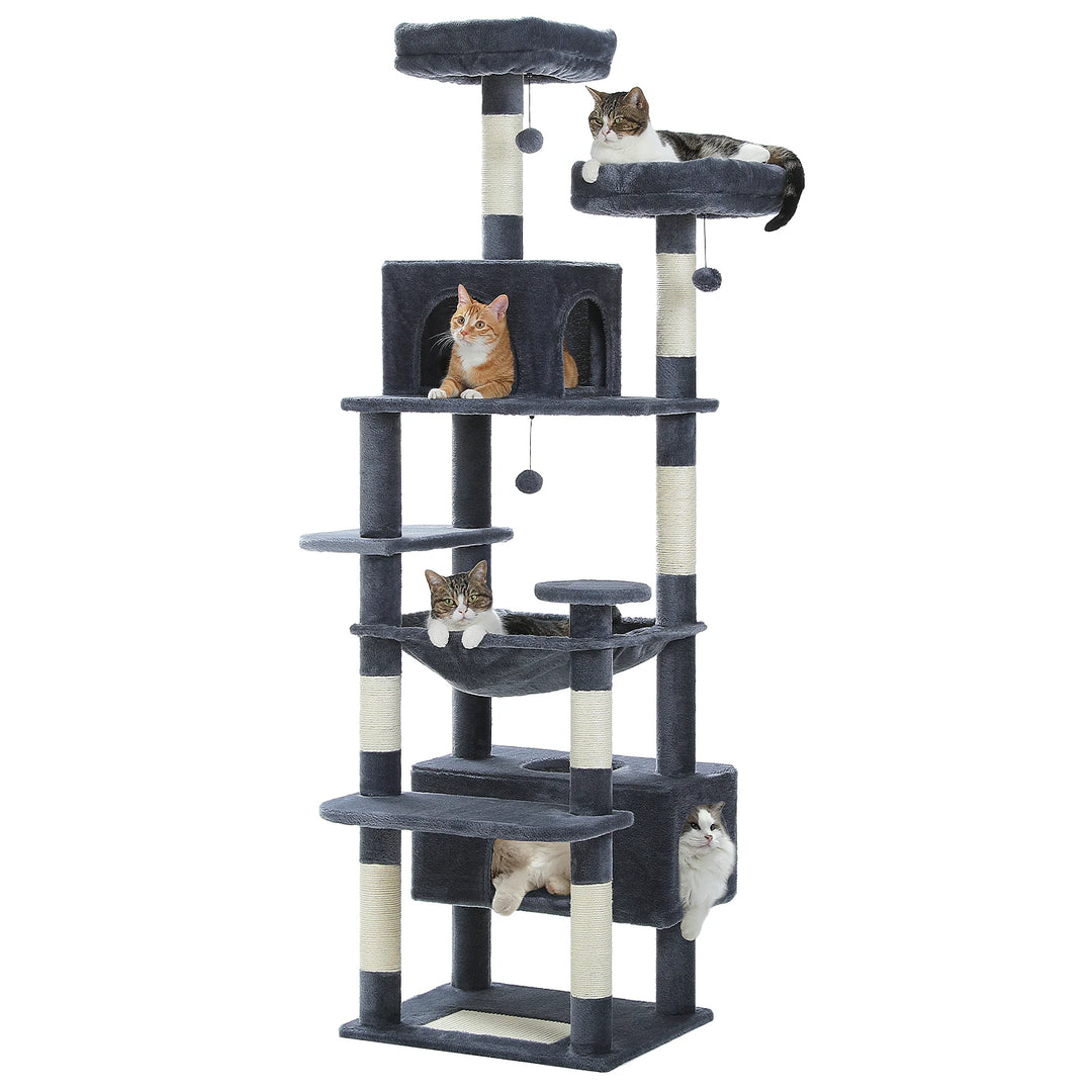 Large Cat Tree  for Indoor Cats  Scratching