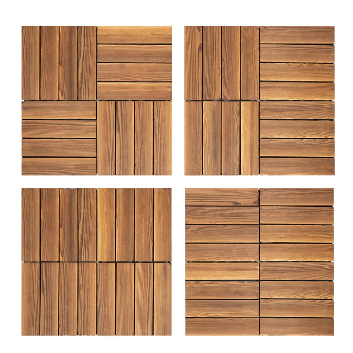 12''x12'' 36Pcs Patio Deck Tiles Interlocking ,Indoor & Outdoor Waterproof