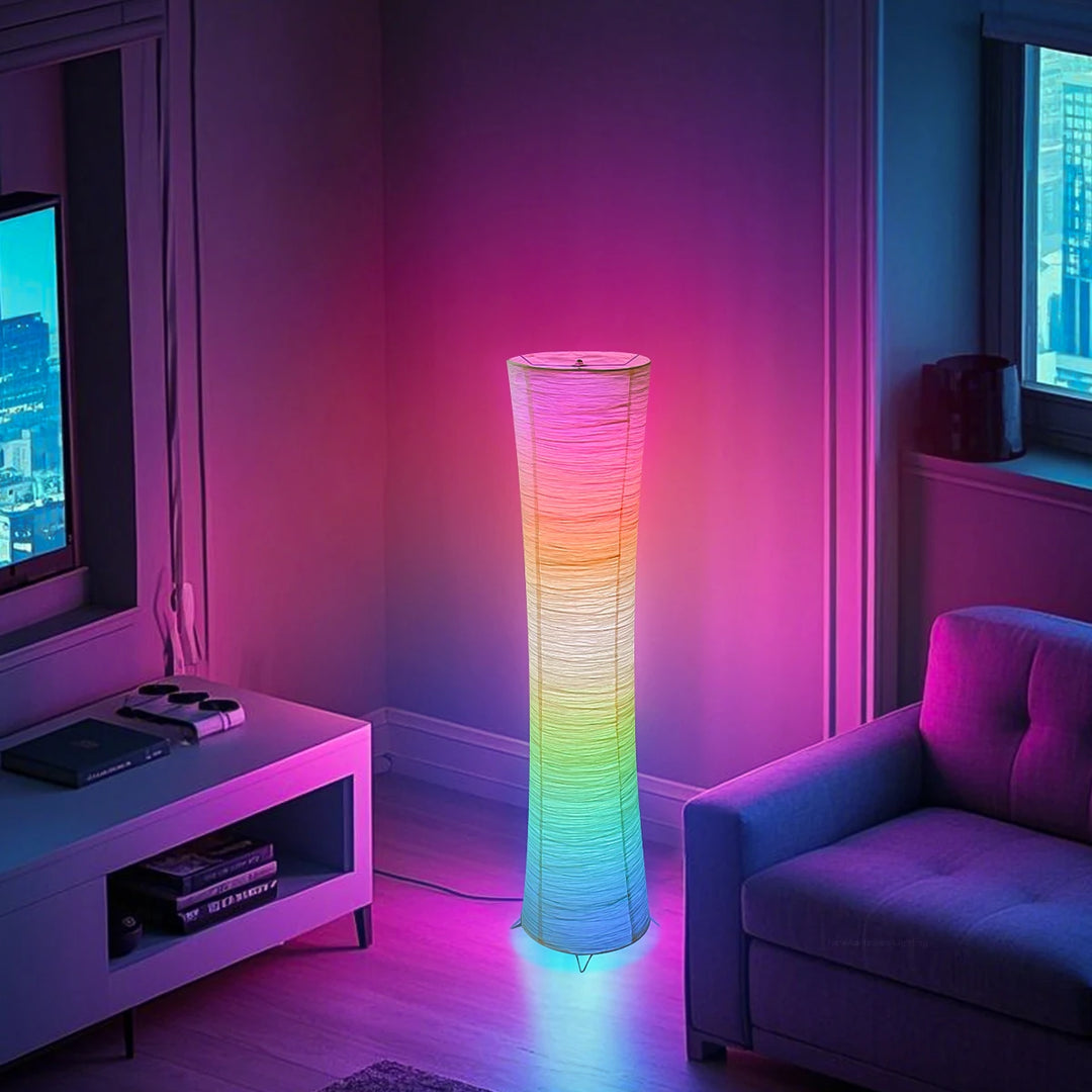 Paper lamp,color-changing LED , remote control,
