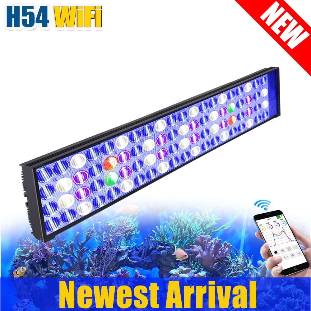 WiFi LED Full Spectrum Marine Aquarium Lamp