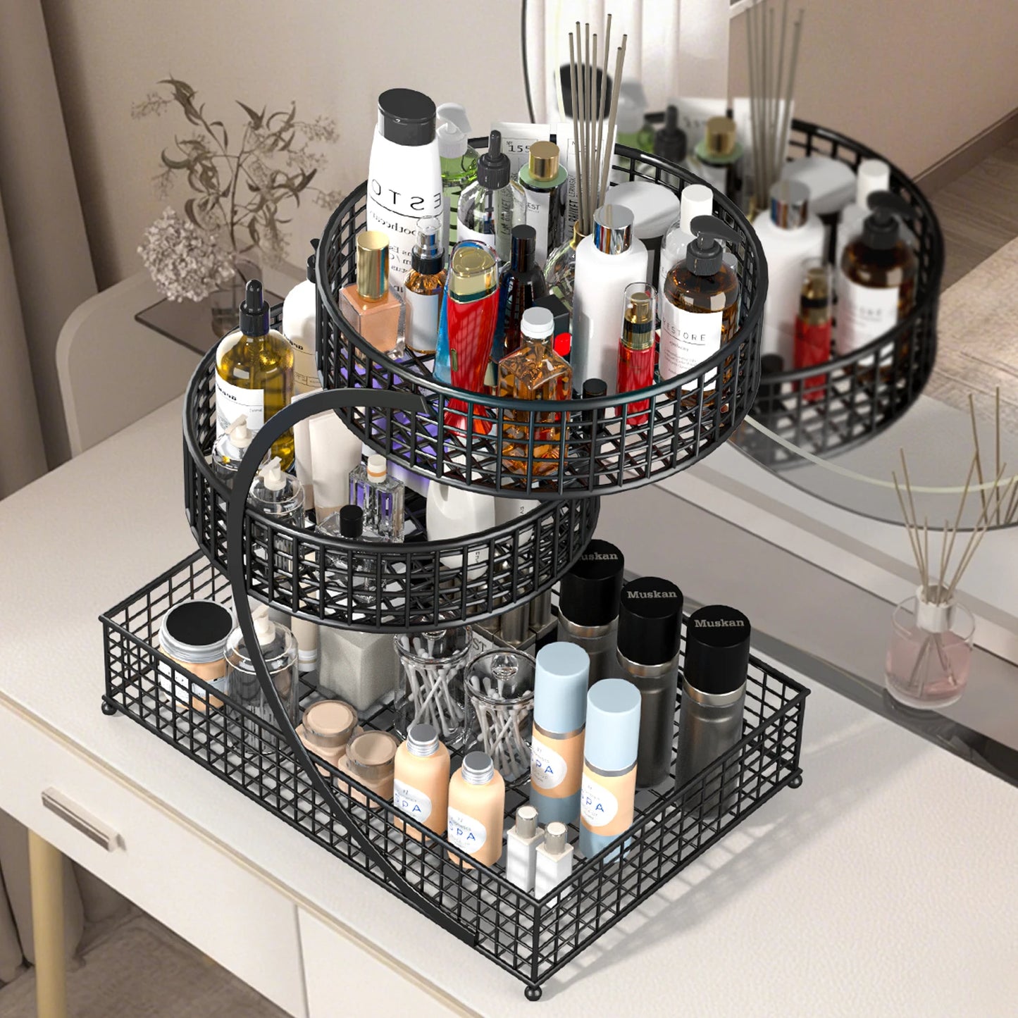 3-Tier Storage Rack  Organizer, Fruit & Vegetable Basket