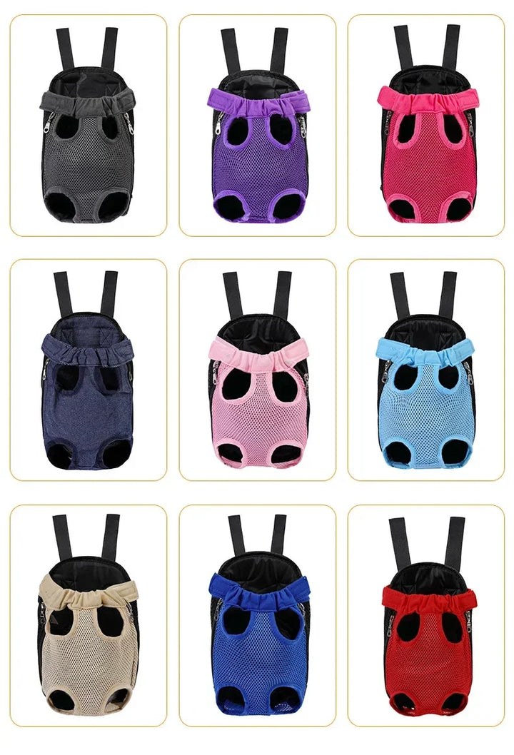 Pet Backpack Adjustable Cat Carrier Bag Pet Double Shoulder Backpack Portable Bag Outdoor Travel Camping Hiking Cat Bag Dog Bag