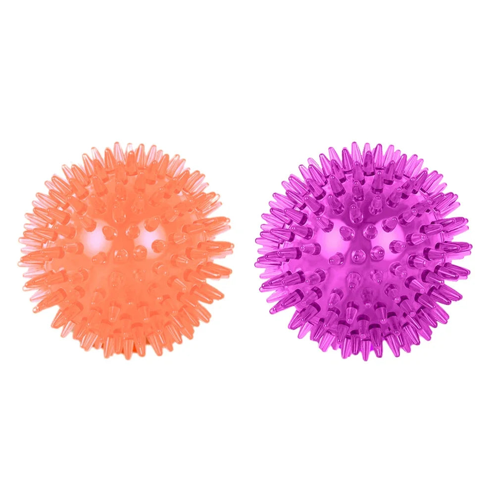 Squeaky Puppy Big Dog Ball Toys for Small Medium Dogs Clean Teeth Pet Chew Toy French Bulldog Corgi mascotas Playing Accessories