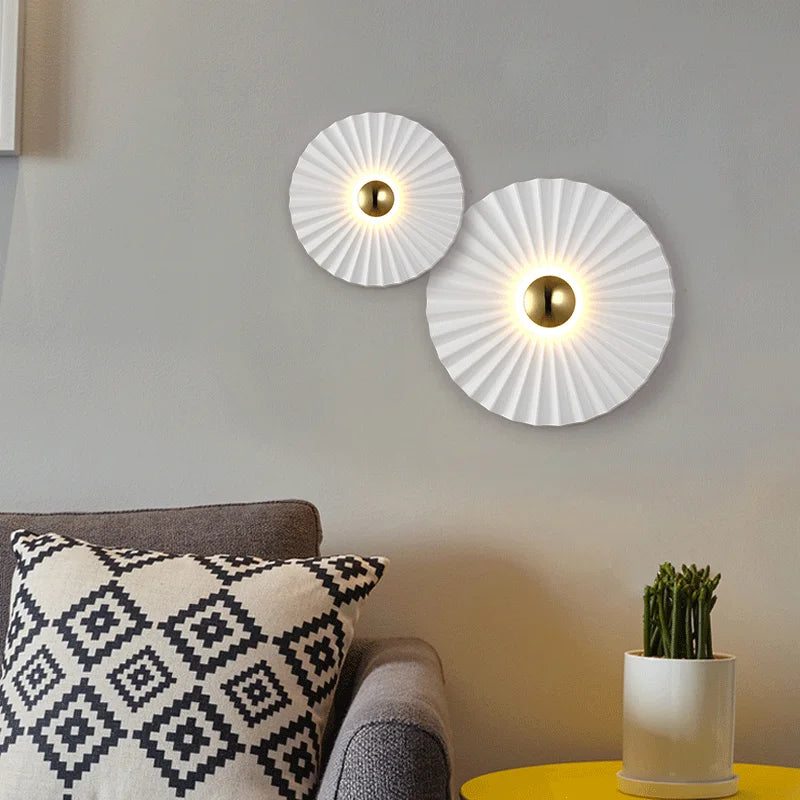 Wall Decor Lamp Living Room Flower Lights