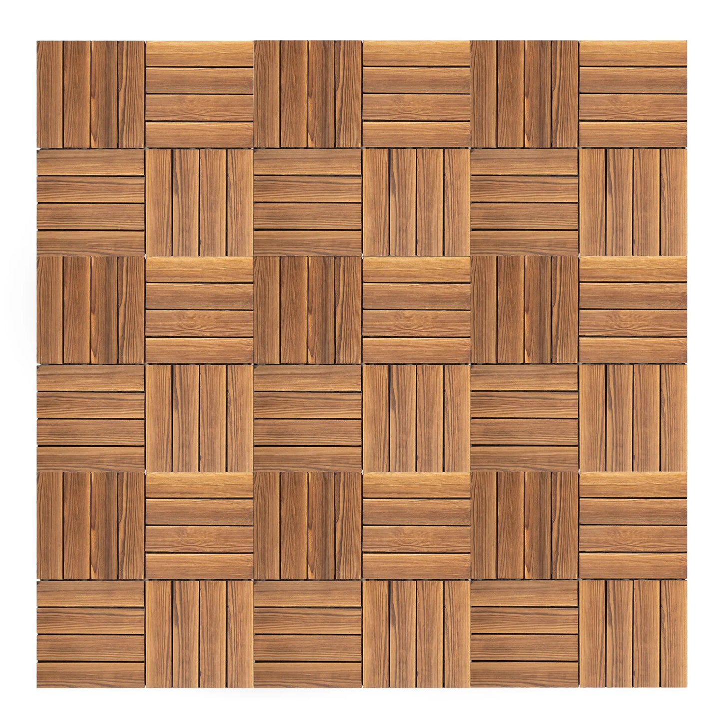 12''x12'' 36Pcs Patio Deck Tiles Interlocking ,Indoor & Outdoor Waterproof