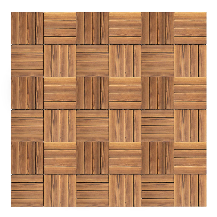 12''x12'' 36Pcs Patio Deck Tiles Interlocking ,Indoor & Outdoor Waterproof